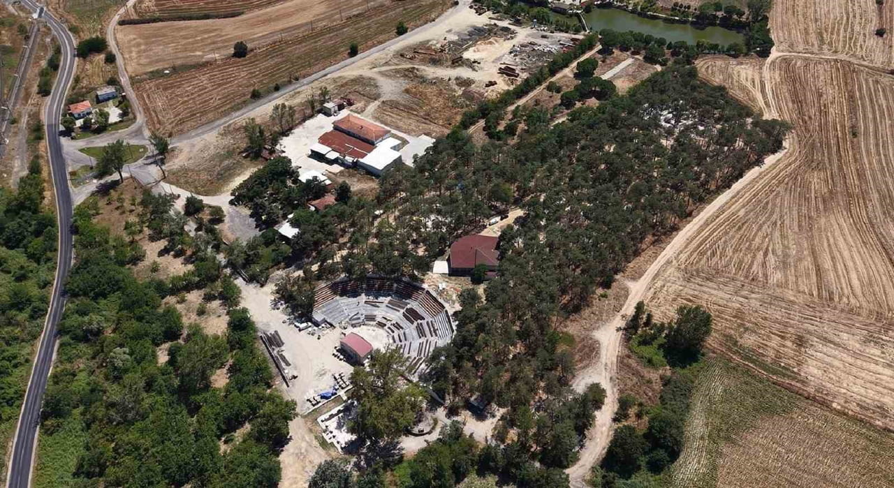 TEKİRDAĞ BÜYÜKŞEHİR BELEDİYESİ TARAFINDAN MURATLI İLÇESİNDEKİ İNANLI ÇEŞMESİ MESİRE ALANI'NDA...