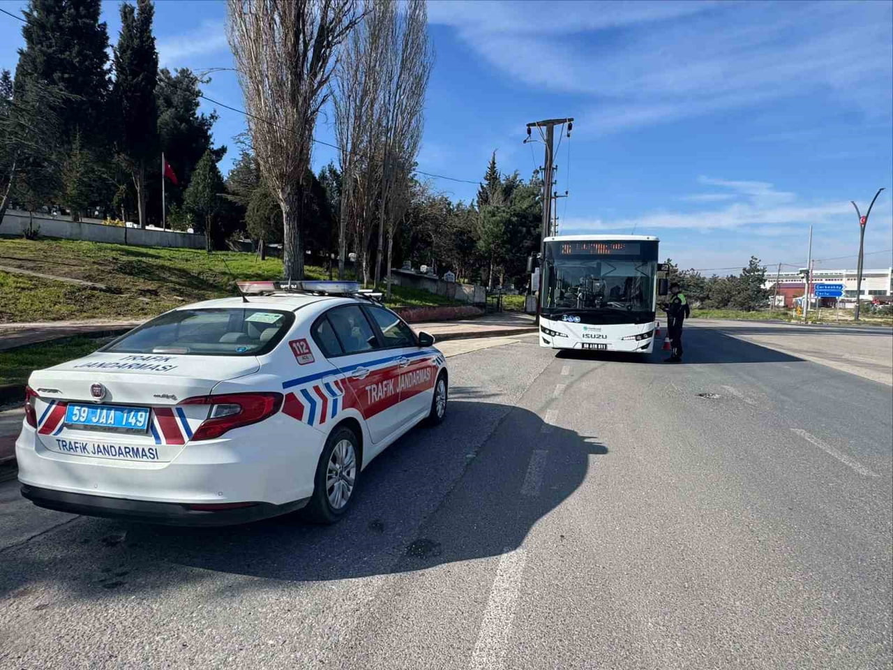 TEKİRDAĞ İL JANDARMA KOMUTANLIĞI TRAFİK JANDARMASI TİMLERİ, ÖLÜMLÜ VE YARALANMALI TRAFİK...