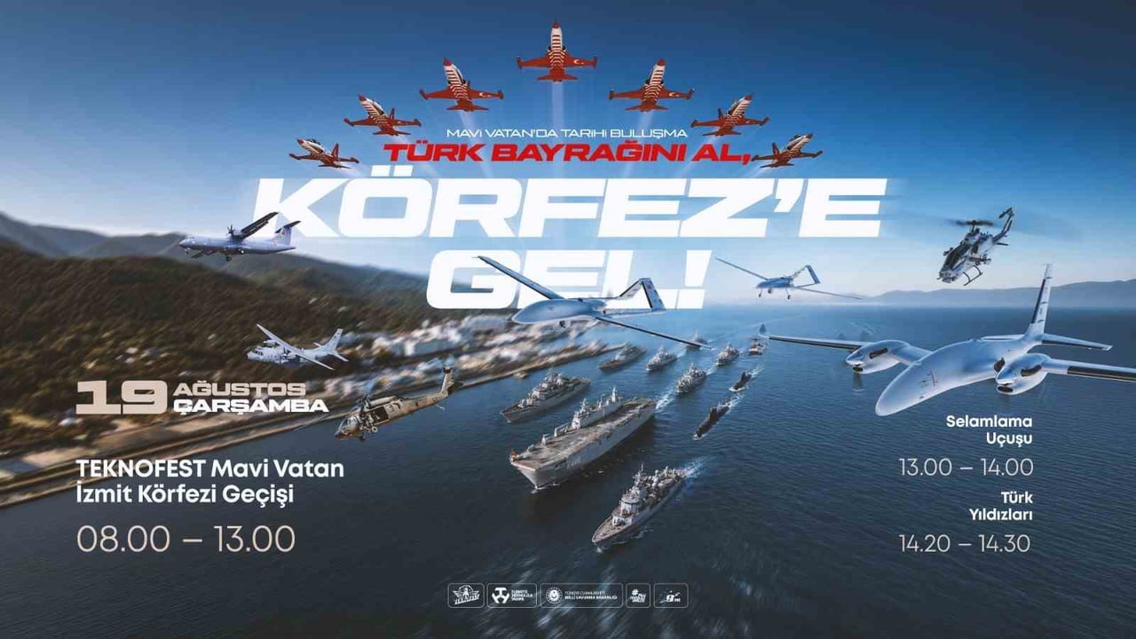TEKNOFEST MAVİ VATAN KAPSAMINDA TCG ANADOLU, TCG HEYBELİADA, TCG DERYA VE TCG PREVEZE’NİN DE...