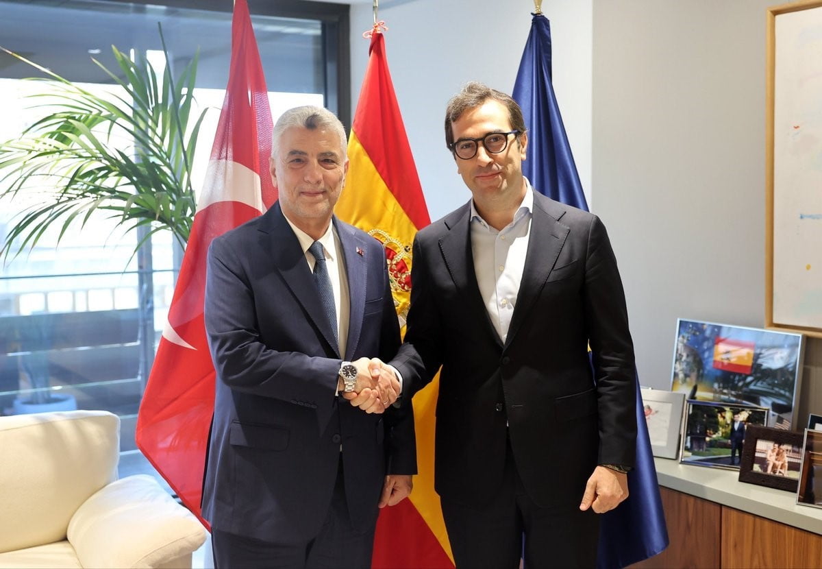 TİCARET BAKANI ÖMER BOLAT, MADRİD'DE İSPANYA EKONOMİ, TİCARET VE ŞİRKETLER BAKANI CARLOS CUERPO...