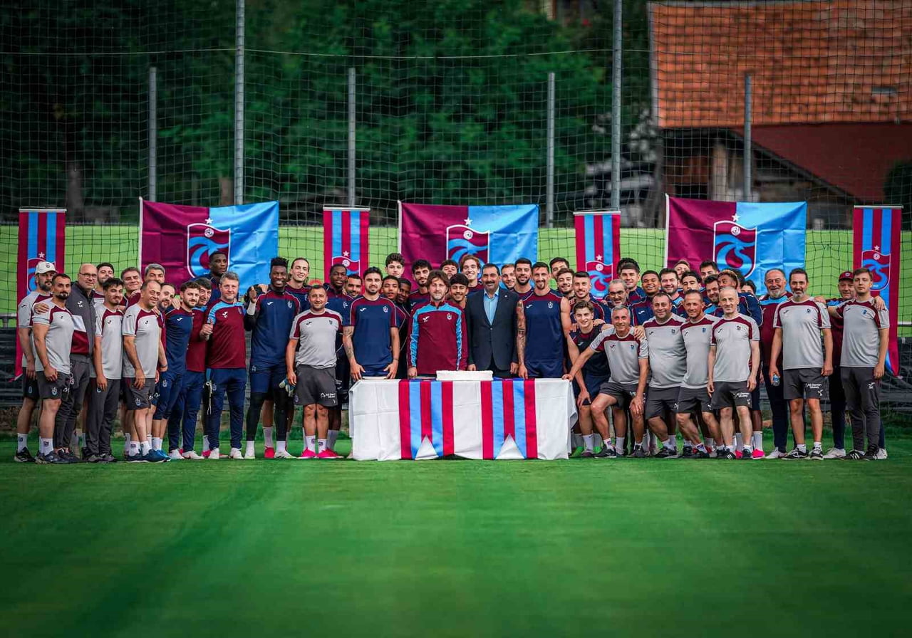 TRABZONSPOR'UN 59. KURULUŞ YIL DÖNÜMÜ, YENİ SEZON HAZIRLIKLARININ SÜRDÜRÜLDÜĞÜ AVUSTURYA KAMPINDA...
