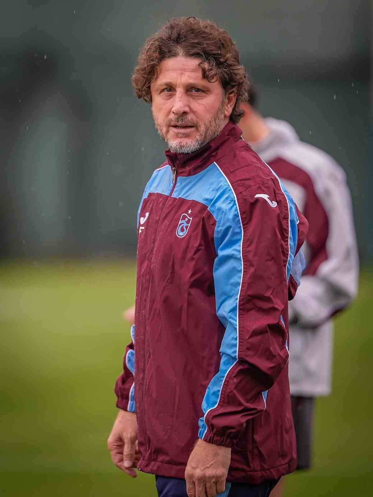 TRABZONSPOR TEKNİK DİREKTÖRÜ FATİH TEKKE, TEKNİK ADAMLIK KARİYERİNDE AVRUPA KUPALARINDAKİ İLK...