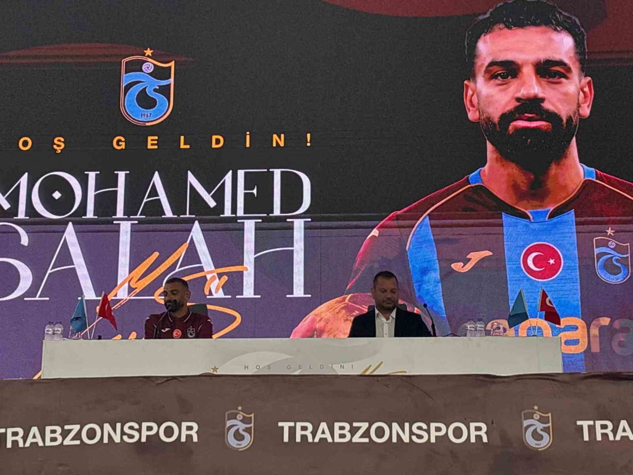 TRABZONSPOR YENİ TRANSFERİ MUHAMMED SALAH BU AKŞAM ŞENOL GÜNEŞ SPOR KOMPLEKSİ’NDEKİ STATTA...