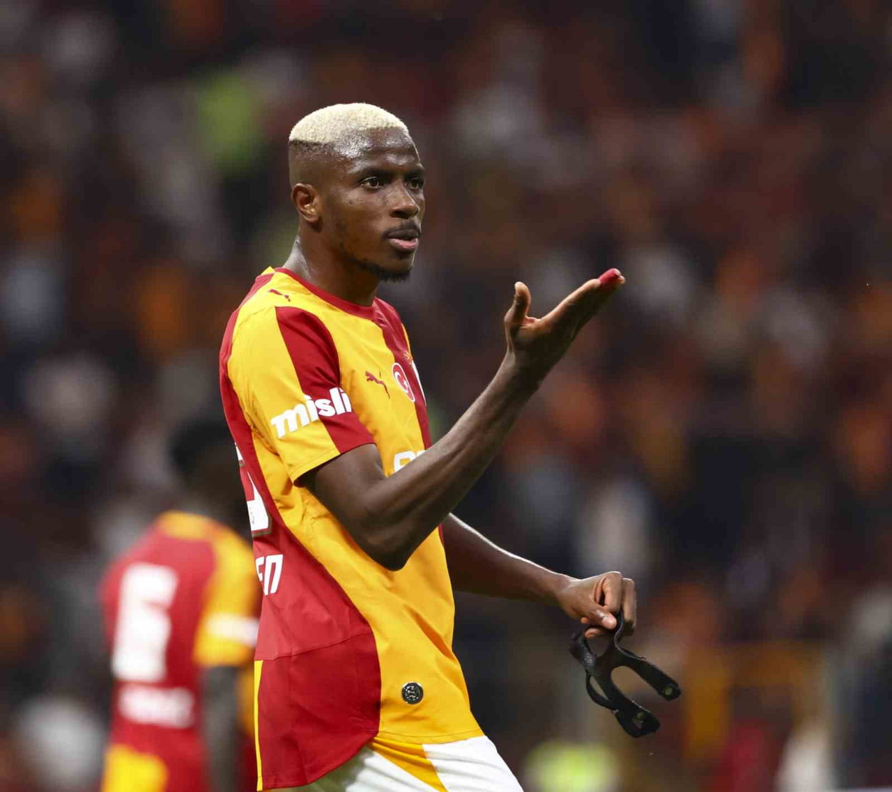 TRENDYOL SÜPER LİG'DE 2026-2027 SEZONUNUN İLK GOLÜNÜ GALATASARAY'IN NİJERYALI FUTBOLCUSU VİCTOR...