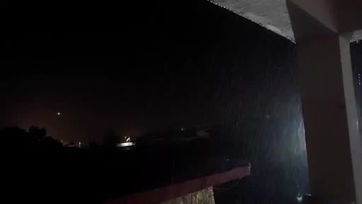 Tunceli’de sağanak yağış
