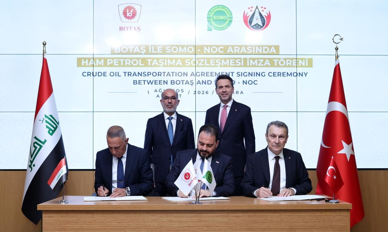 TÜRKİYE İLE IRAK ARASINDA HAM PETROL TAŞIMA ANLAŞMASI İMZALANDI