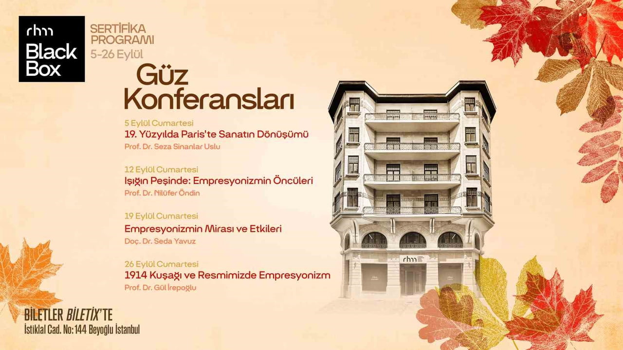 TÜRKİYE İŞ BANKASI RESİM HEYKEL MÜZESİ’NİN ‘GÜZ KONFERANSLARI’ 5 EYLÜL’DE...