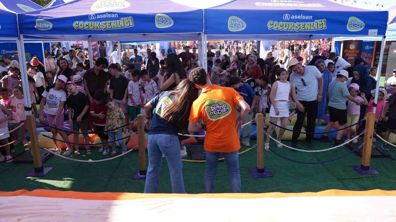 TÜRKİYE KÜLTÜR YOLU FESTİVALİ KAPSAMINDA DÜZENLENEN ASELSAN ÇOCUK ŞENLİĞİ, NEVŞEHİRLİ ÇOCUKLARLA...