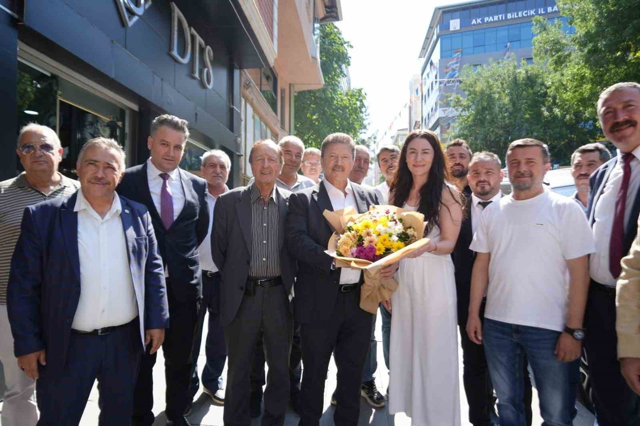 TÜRKİYE ŞOFÖRLER VE OTOMOBİLCİLER FEDERASYONU (TSŞOF) GENEL BAŞKANI MEHMET YİĞİNER, BİLECİK'E...