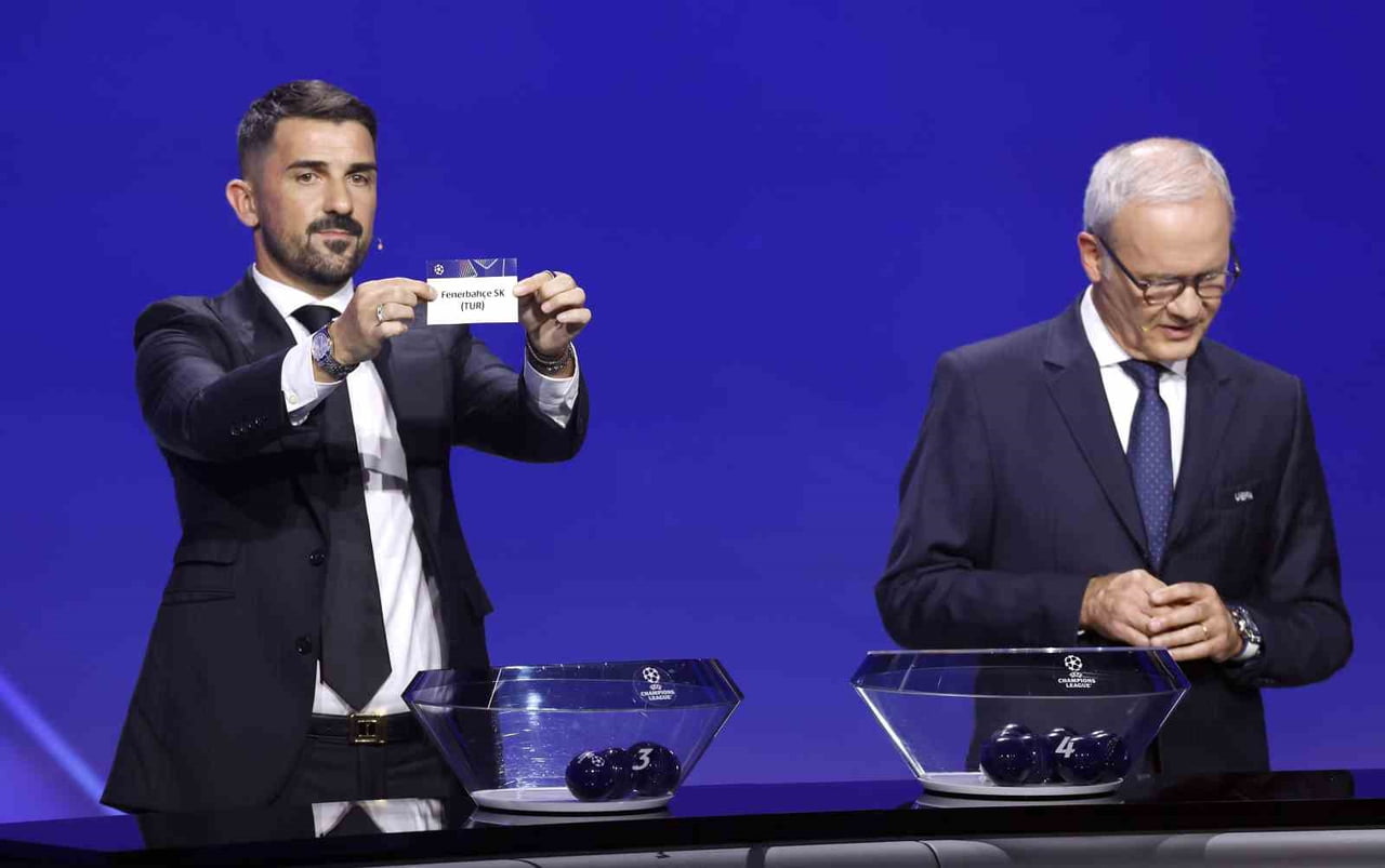 UEFA ŞAMPİYONLAR LİGİ 2026-2027 SEZONU LİG AŞAMASI EŞLEŞMELERİ MONACO’DA YAPILAN KURA ÇEKİMİYLE...