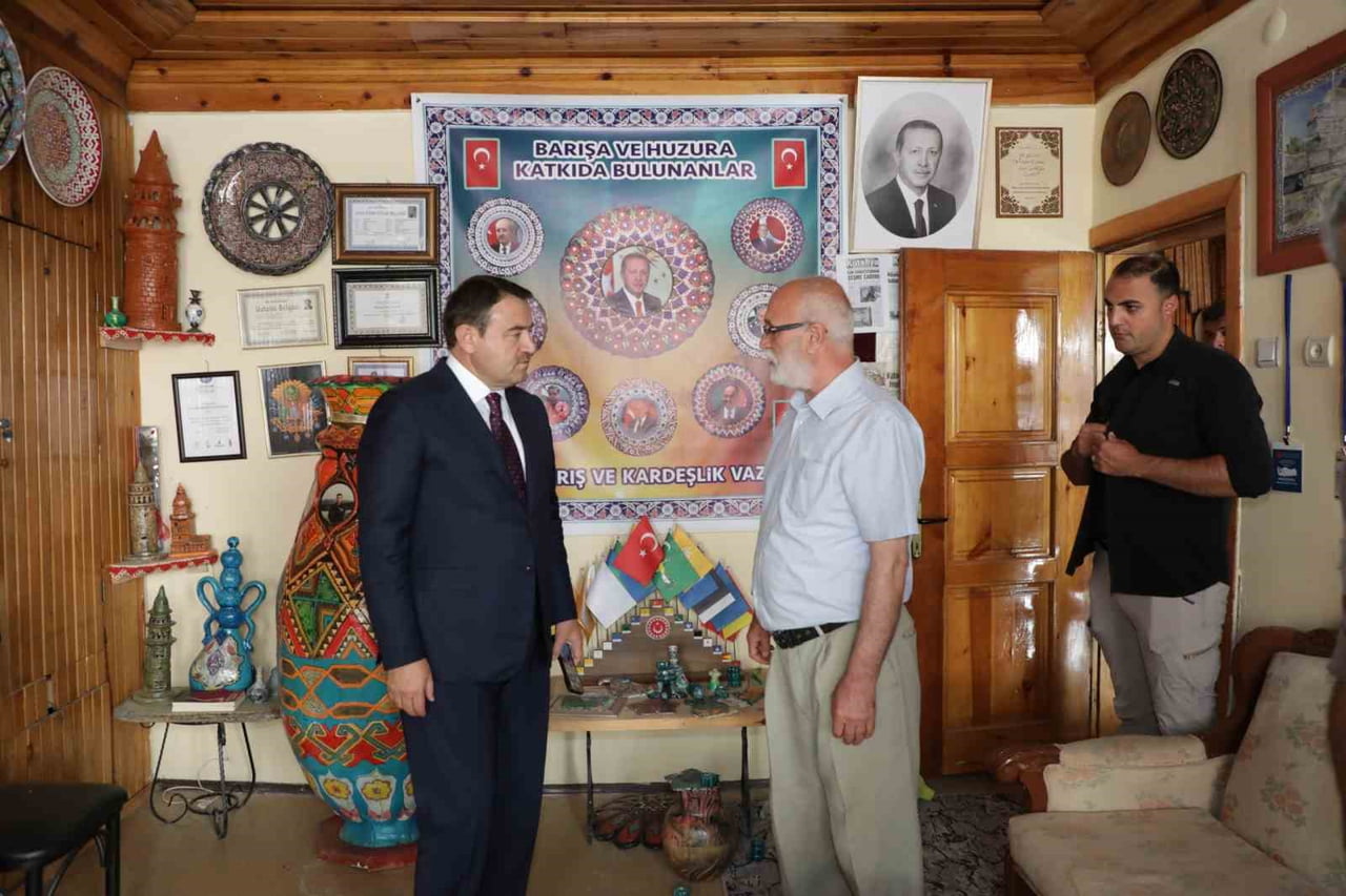 VALİ IŞIN, SARI KONAK KÜLTÜR VE SANAT EVİ’Nİ ZİYARET ETTİ