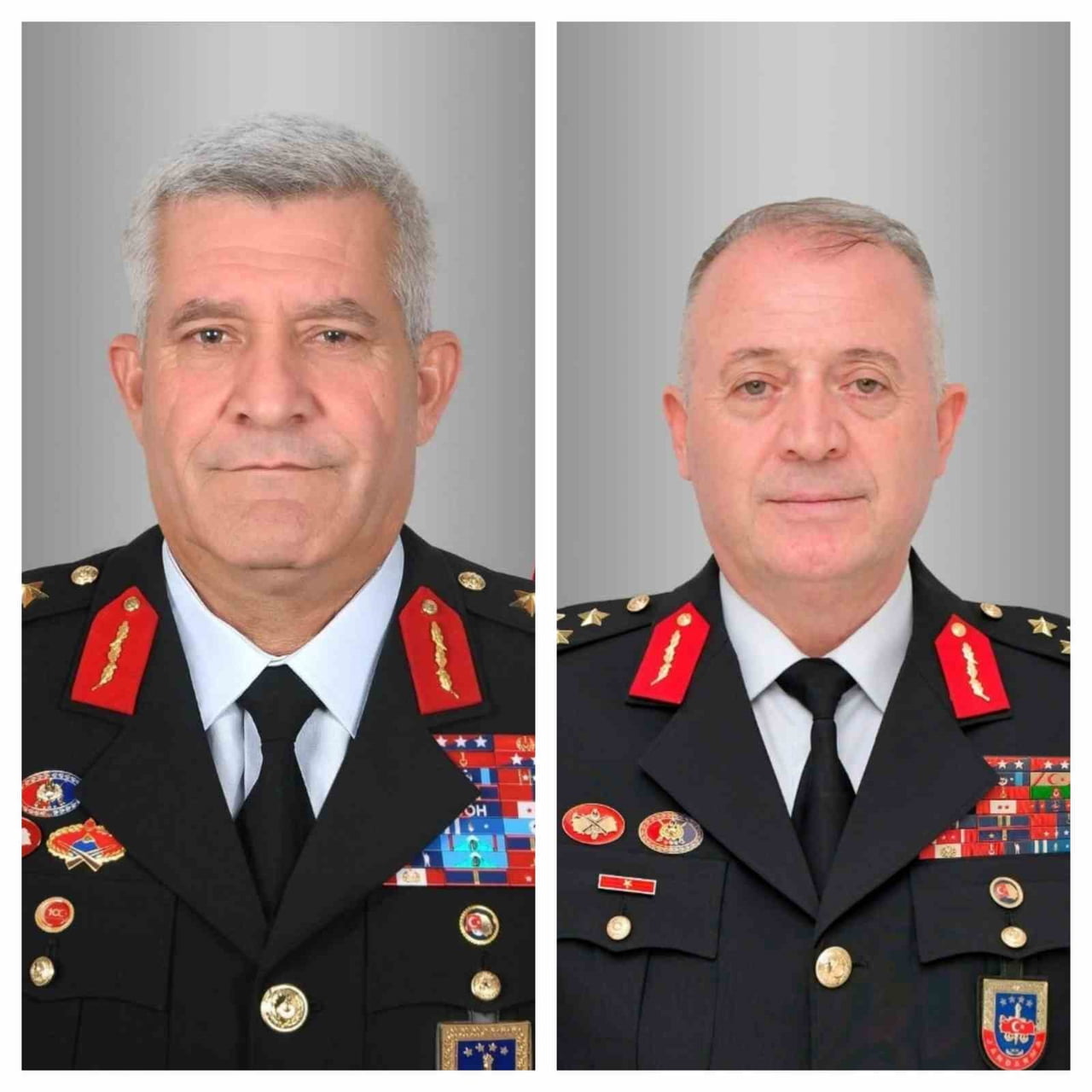 VAN JANDARMA ASAYİŞ KOLORDU KOMUTANI TÜMGENERAL ÜNSAL BULUT (SOLDAKİ), CUMHURBAŞKANLIĞI...