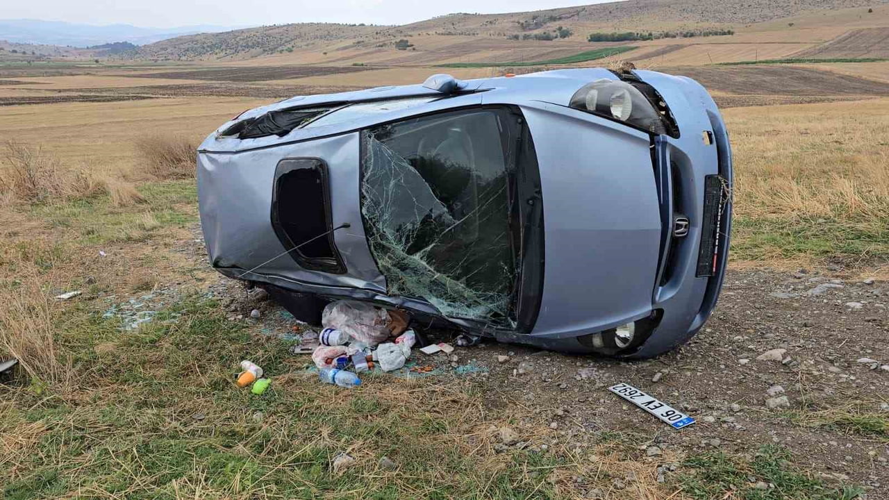 VEZİRKÖPRÜ'DE KONTROLDEN ÇIKAN OTOMOBİLİN ŞARAMPOLE DEVRİLMESİ SONUCU AYNI AİLEDEN BİRİ 1,5 AYLIK...