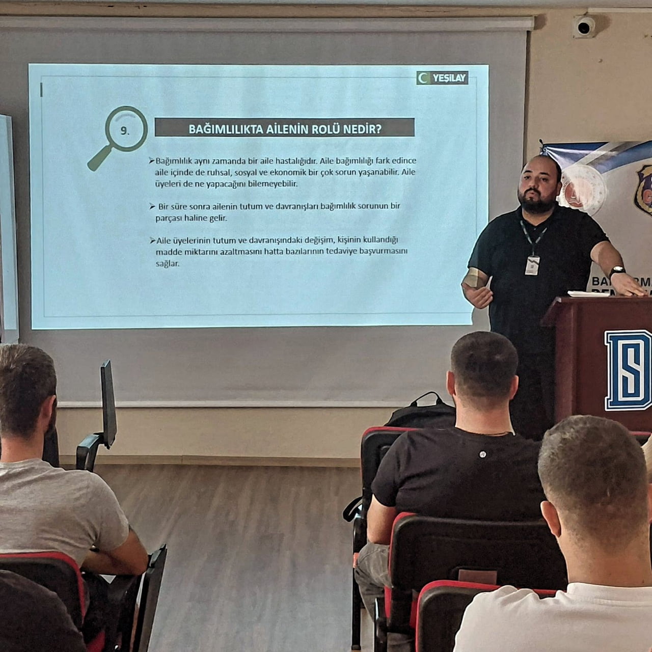 YEDAM’DAN BANDIRMA’DA BAĞIMLILIKTAN KORUNMA SEMİNERİ