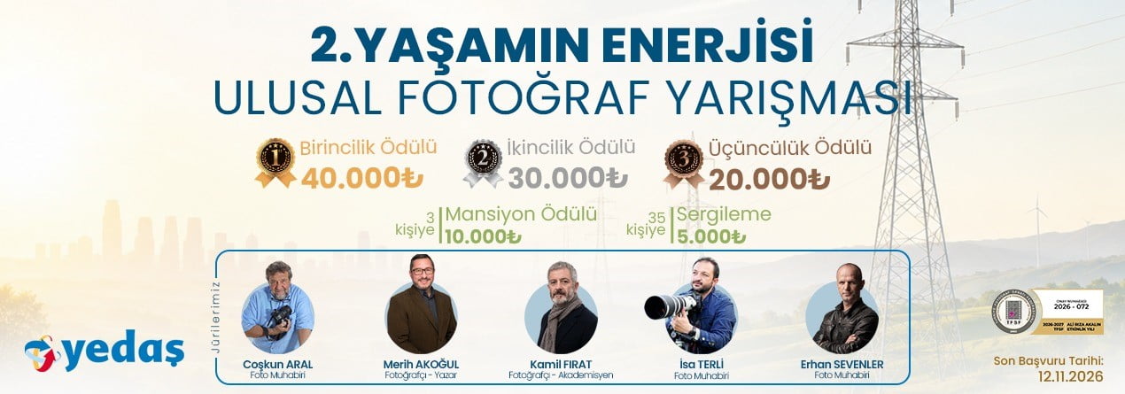 YEŞİLIRMAK ELEKTRİK DAĞITIM A.Ş. (YEDAŞ) TARAFINDAN, TÜRKİYE FOTOĞRAF SANATI FEDERASYONU (TFSF) İŞ...
