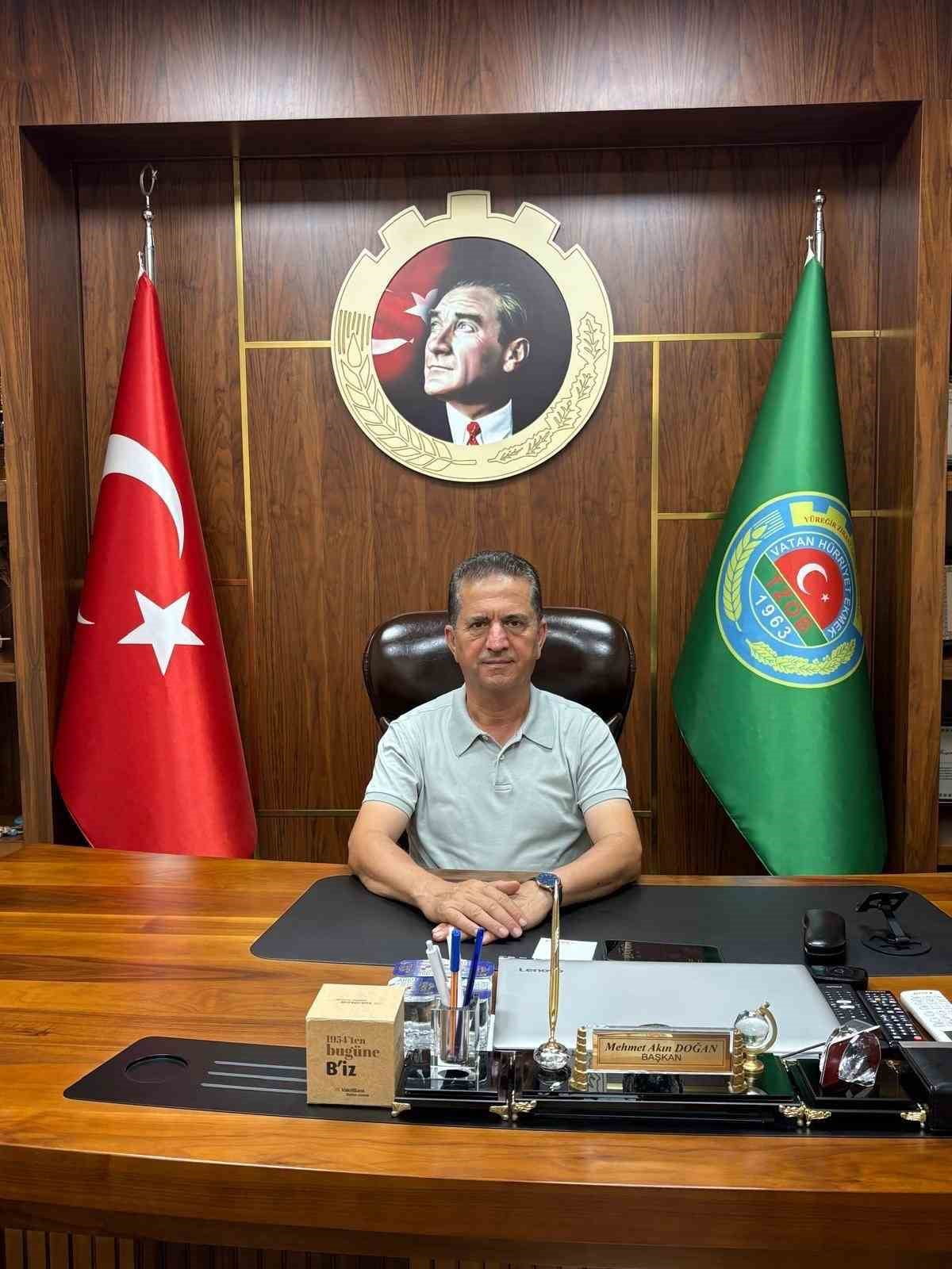 YÜREĞİR ZİRAAT ODASI BAŞKANI MEHMET AKIN DOĞAN, BUĞDAY HASADININ ARDINDAN YAKLAŞAN MISIR HASADI...