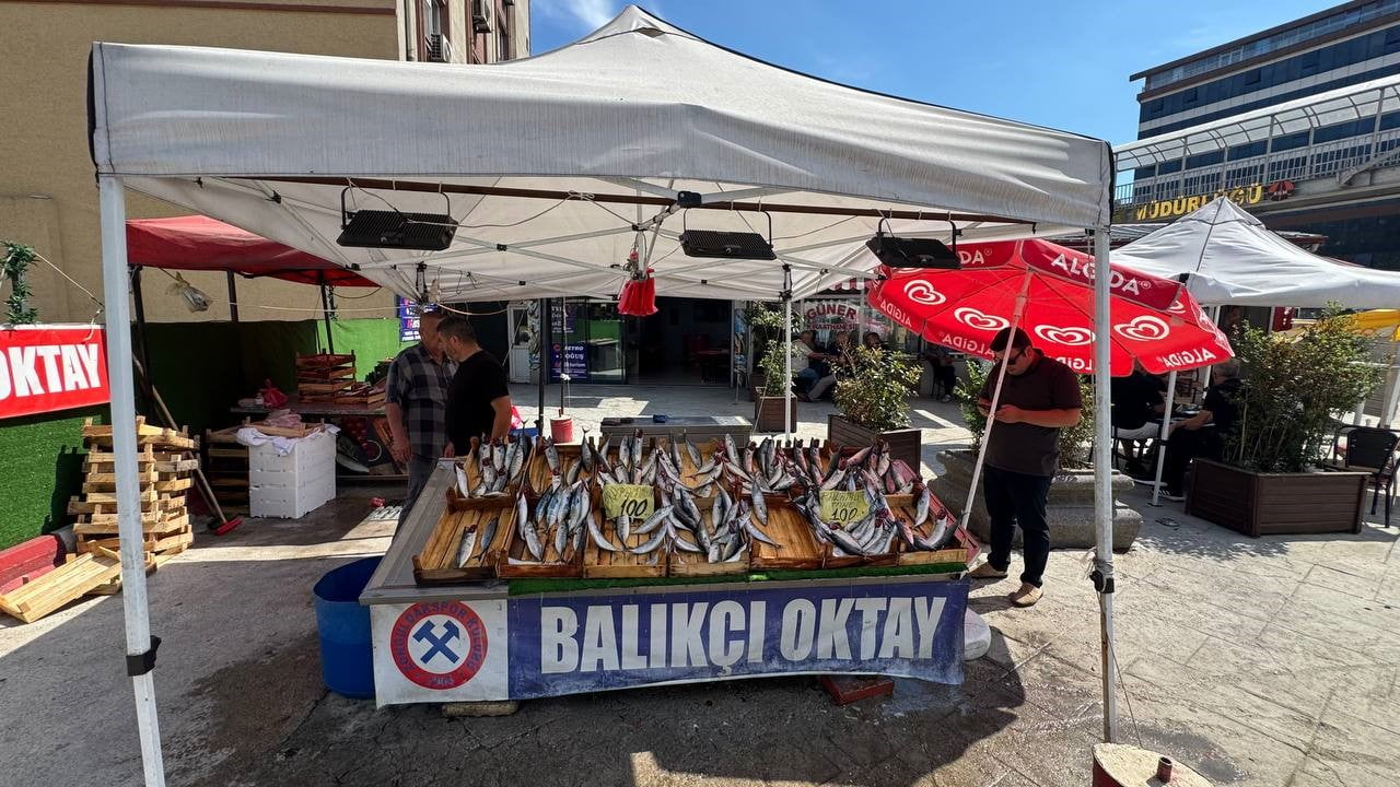 ZONGULDAK'TA BALIKÇI ESNAFI OKTAY ERTÜRK, YENİ SEZON ÖNCESİ TEZGAHLARDA YERİNİ ALAN OLTA...