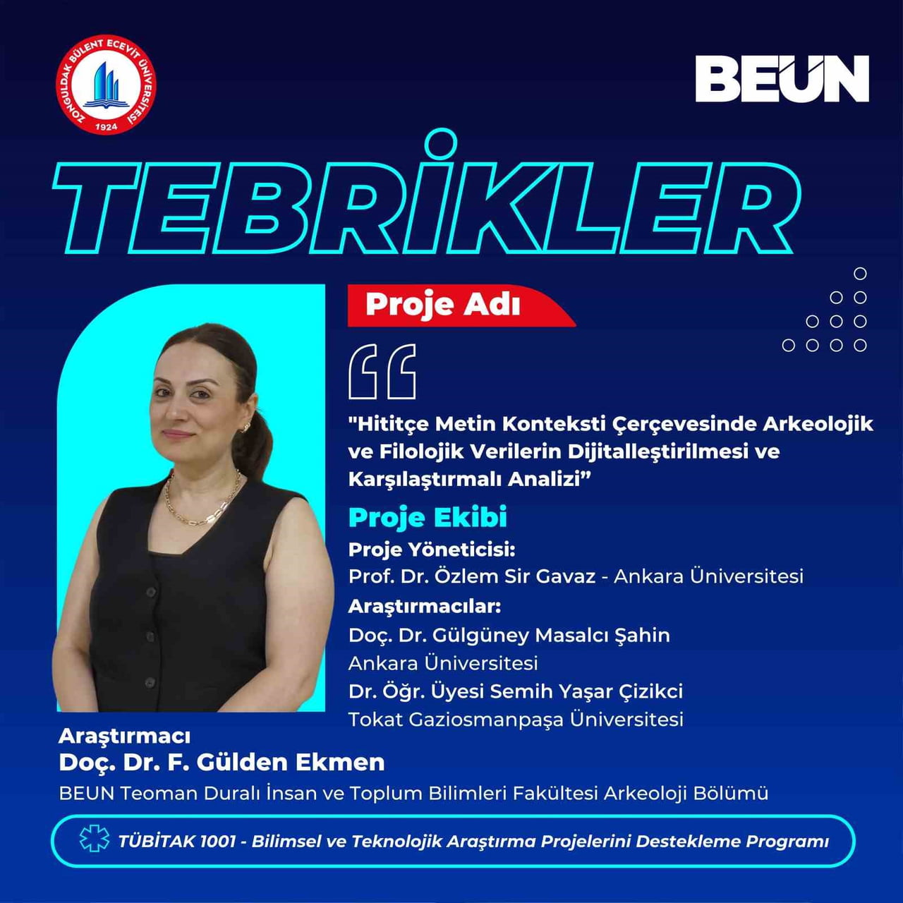 ZONGULDAK BÜLENT ECEVİT ÜNİVERSİTESİ (BEUN), BİLİMSEL ARAŞTIRMA VE PROJE ÜRETME ALANINDAKİ...