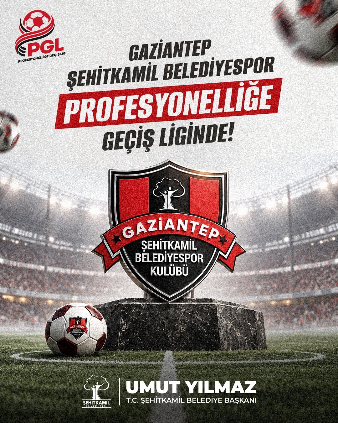 2025-2026 SEZONUNU BÖLGESEL AMATÖR LİG’DE 5. SIRADA TAMAMLAYAN GAZİANTEP ŞEHİTKAMİL BELEDİYESPOR...