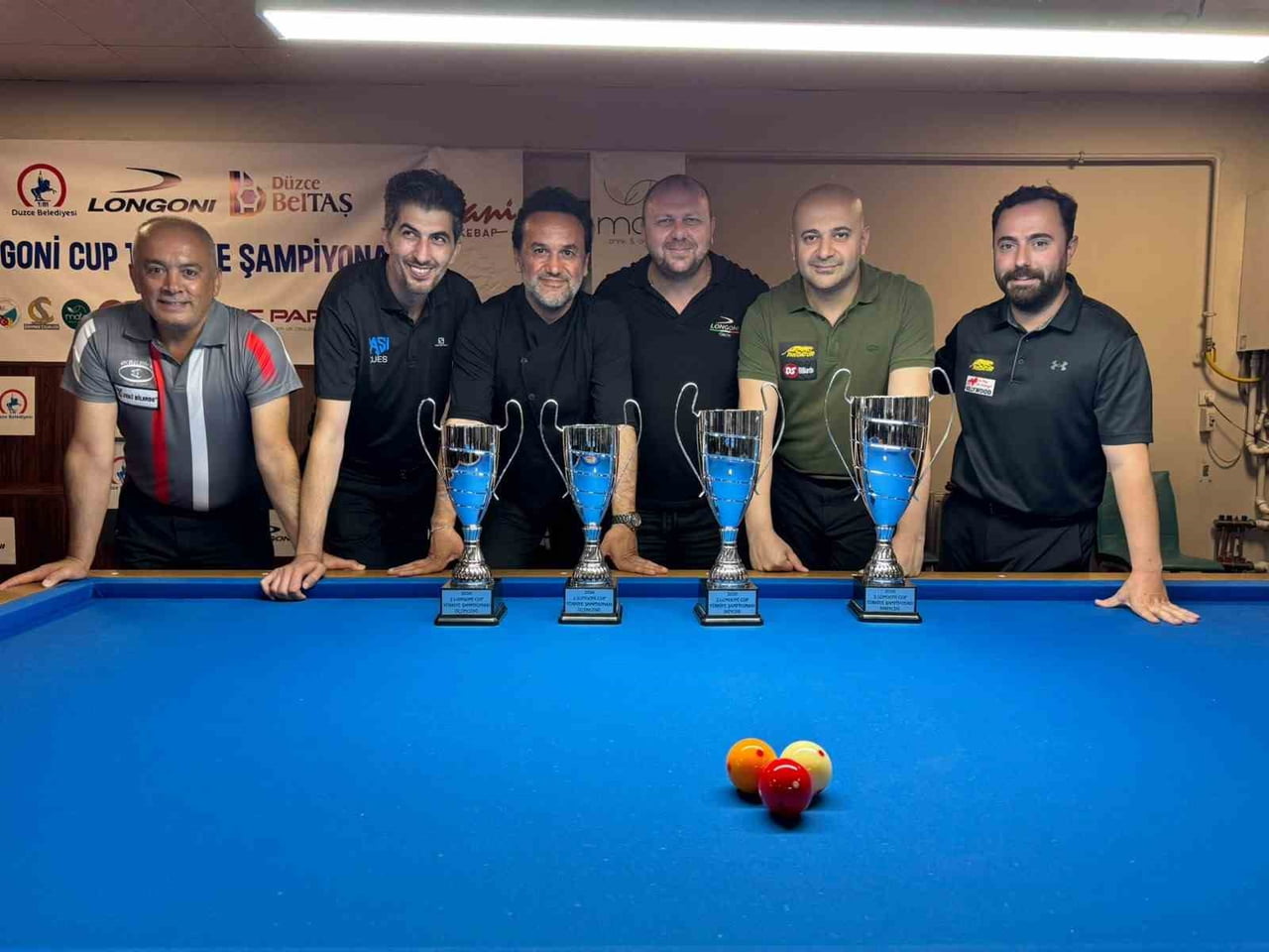 3 BANT BİLARDO LONGONİ CUP TÜRKİYE ŞAMPİYONASI, DÜZCE’NİN EV SAHİPLİĞİNDE BAŞARIYLA...