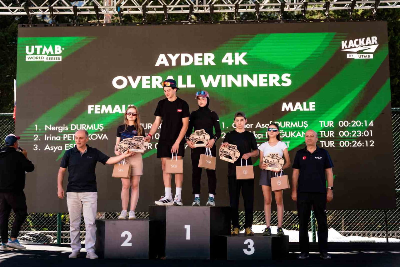 6 KITA VE 60 ÜLKEDEN YAKLAŞIK 2 BİN SPORCUNUN KATILDIĞI KAÇKAR BY UTMB, AYDER YAYLASI VE KAÇKAR...