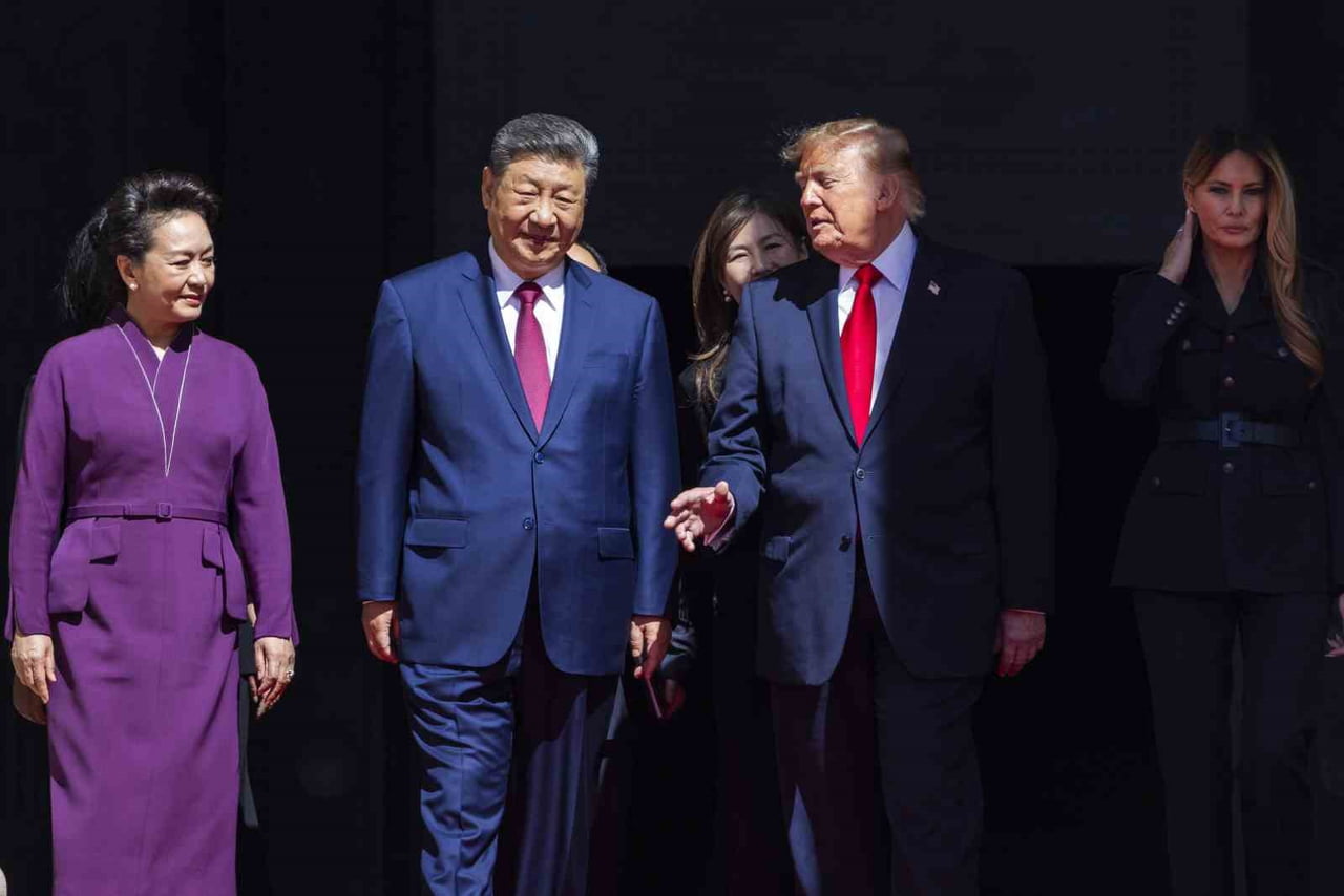 ABD BAŞKANI DONALD TRUMP, ÇİN DEVLET BAŞKANI Xİ JİNPİNG’İN ABD’YE GERÇEKLEŞTİRDİĞİ RESMİ ZİYARETİN...