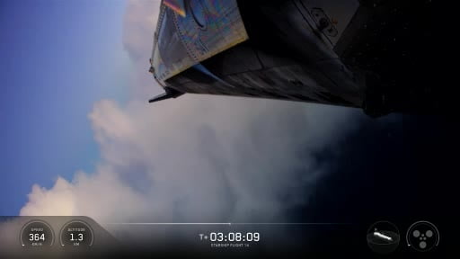 ABD merkezli havacılık ve uzay şirketi SpaceX'in 14'üncü test uçuşunda ilk kez Dünya yörüngesine...