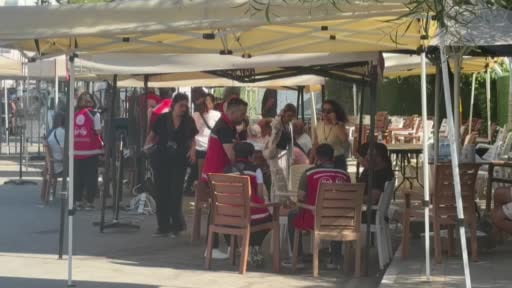 Aile Ve Sosyal Hizmetler Bakanlığı tarafından görevlendirilen 7 psikososyal destek personeli ile...