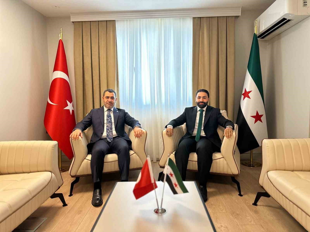 AK PARTİ GAZİANTEP MİLLETVEKİLİ BÜNYAMİN BOZGEYİK, SURİYE GAZİANTEP BAŞKONSOLOSU ALİ MUSTAFA BEY...