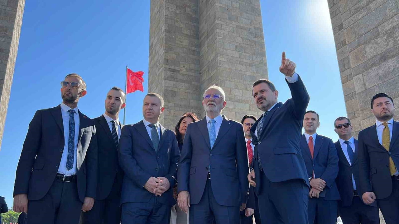 AK PARTİ GENEL BAŞKANVEKİLİ MUSTAFA ELİTAŞ, ÇANAKKALE SAVAŞLARININ YAŞANDIĞI TARİHİ GELİBOLU...