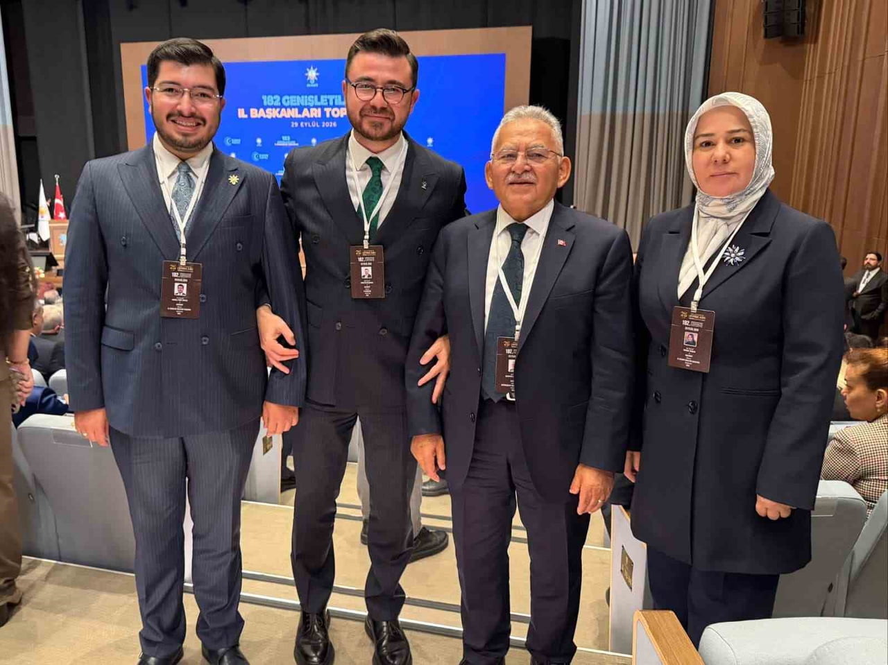 AK PARTİ KAYSERİ İL BAŞKANI HÜSEYİN OKANDAN, 182. GENİŞLETİLMİŞ İL BAŞKANLARI TOPLANTISI’NA...