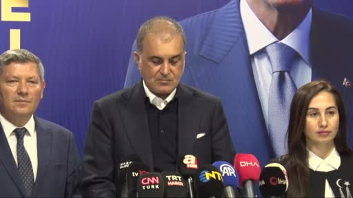 AK Parti Sözcüsü Ömer Çelik: "İnsanlık onuru soykırımcı İsrail'i yenecek."