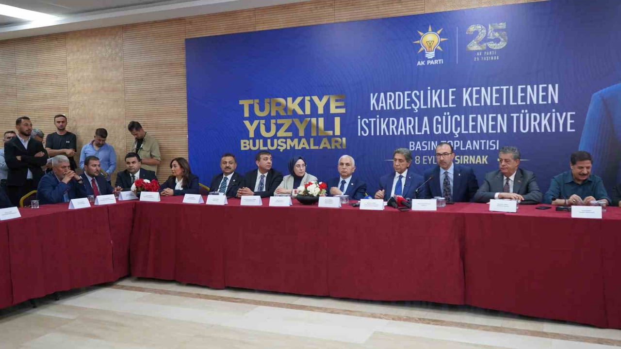 AK PARTİ TARAFINDAN TÜRKİYE GENELİNDE GERÇEKLEŞTİRİLEN "TÜRKİYE YÜZYILI BULUŞMALARI" PROGRAMI...