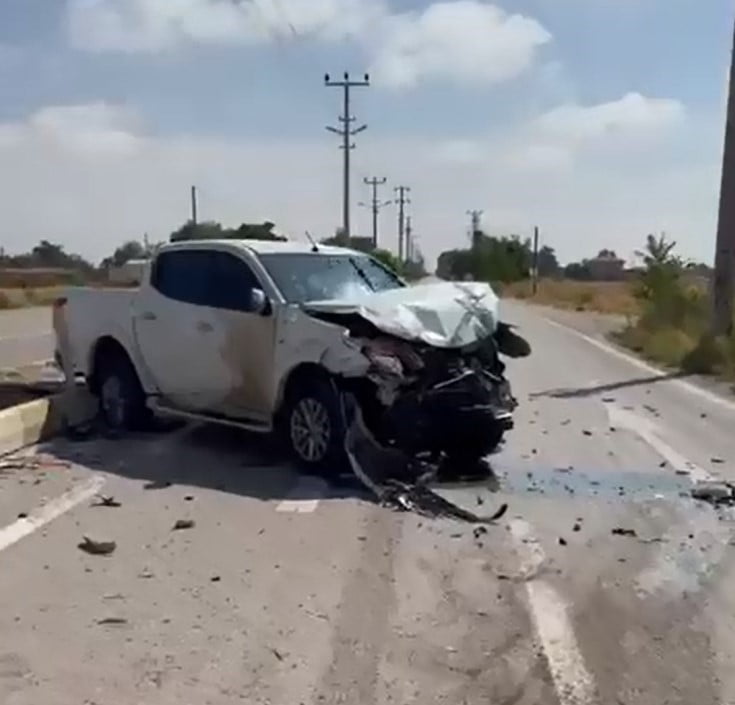 AKSARAY’DA TRAKTÖR İLE PİKABIN ÇARPIŞMASI SONUCU MEYDANA GELEN TRAFİK KAZASINDA 2 KİŞİ...