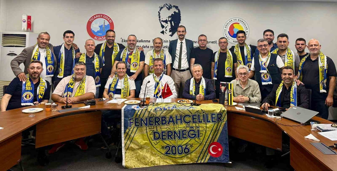 ALİAĞA FENERBAHÇELİLER DERNEĞİNDE HAMİT ERDEM YENİDEN BAŞKAN