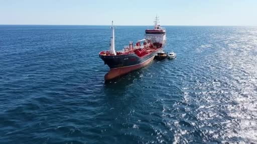 Alsu isimli gemide bilirkişi incelemesi başladı, dalgıçlar hasar tespiti için daldı