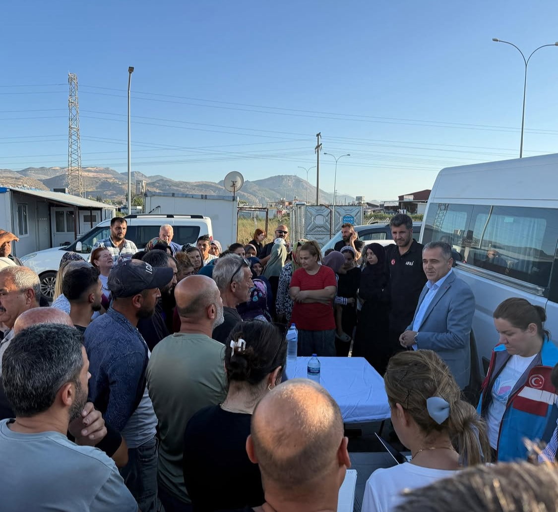 ANAFARTALAR GEÇİCİ KONAKLAMA MERKEZİ’NDE TAHLİYE SÜRECİNE İLİŞKİN DÜZENLENEN BİLGİLENDİRME...
