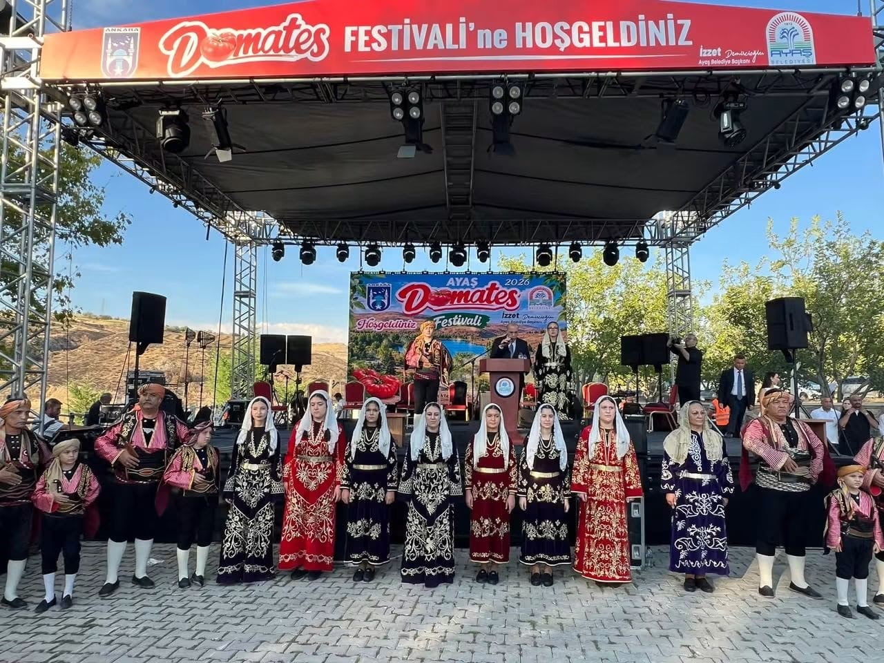 ANKARA’NIN COĞRAFİ İŞARETLİ LEZZETLERİNDEN AYAŞ DOMATESİ’NİN TANITILDIĞI FESTİVAL, İLÇE...