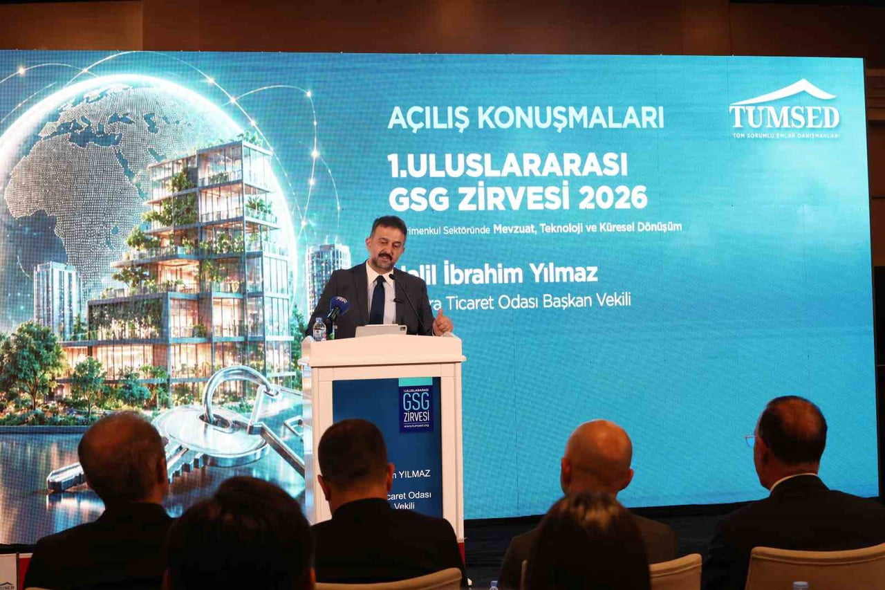 ANKARA TİCARET ODASI (ATO) YÖNETİM KURULU BAŞKAN YARDIMCISI HALİL İBRAHİM YILMAZ, ‘1. ULUSLARARASI...