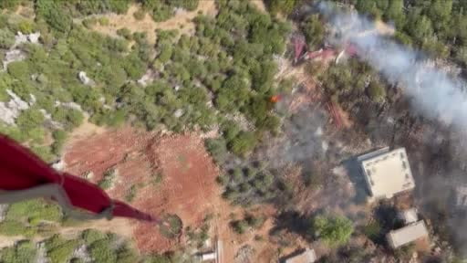 Antalya'da ormanlık alanda yangın kontrol altına alındı