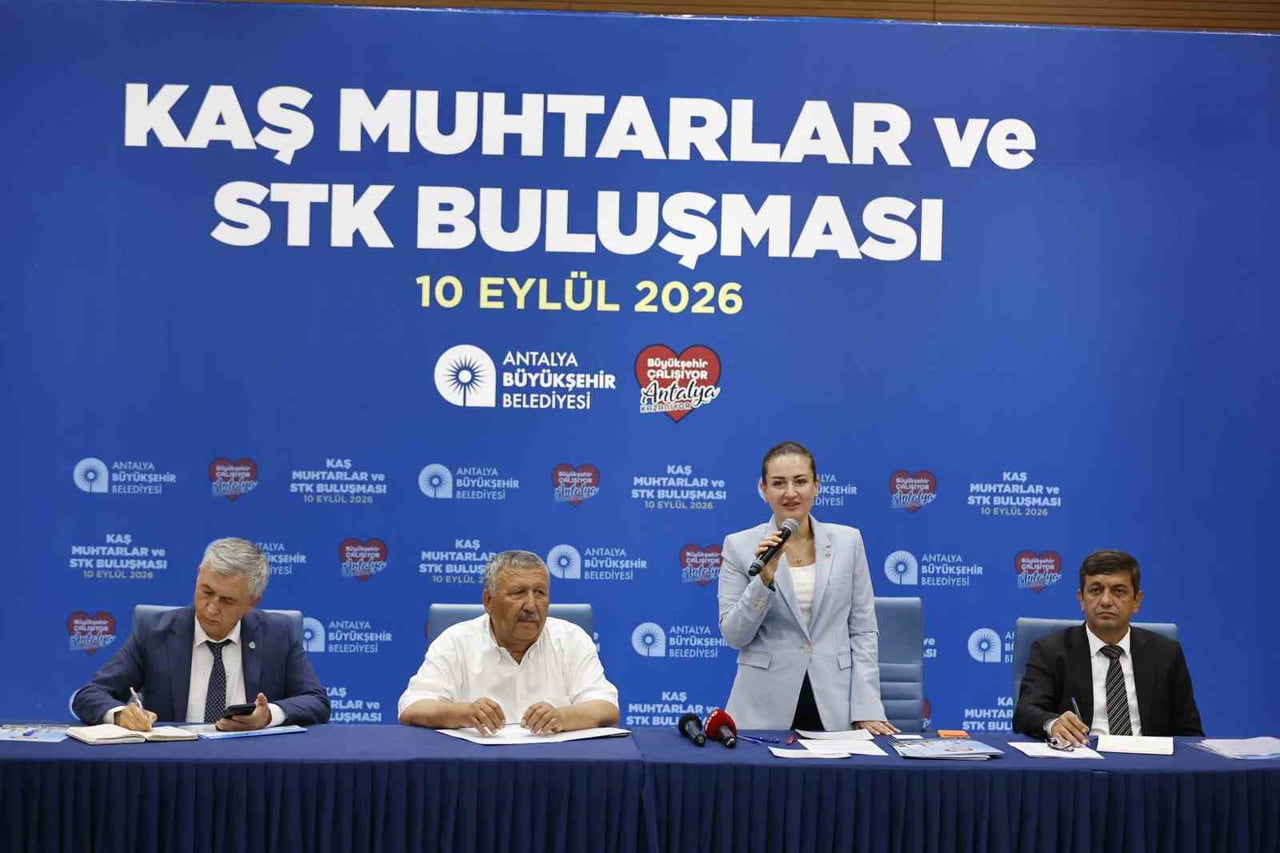 ANTALYA BÜYÜKŞEHİR BELEDİYE BAŞKAN VEKİLİ BÜŞRA ÖZDEMİR, KAŞ İLÇESİNDE TÜM BÜROKRATLARI VE DAİRE...