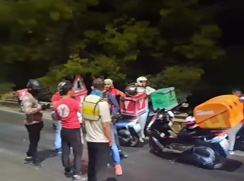 ANTALYA’DA ÖNCEKİ GÜN BAŞLAYAN VE 3’ÜNCÜ GÜNÜNE GİREN ORMAN YANGININDA MOTOKURYELER SAHADA...