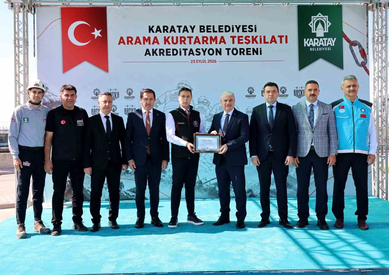 ARAMA KURTARMA TEŞKİLATI’NIN EĞİTİM SÜRECİNİ BAŞARIYLA TAMAMLAMASI DOLAYISIYLA AKREDİTASYON TÖRENİ...