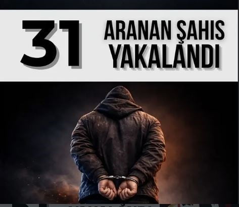 ARDAHAN'DA ARANAN 31 KİŞİ YAKALANDI. (OLGUN YILDIZ/ARDAHAN-İHA)