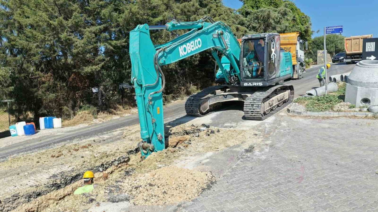 AYDIN BÜYÜKŞEHİR BELEDİYESİ TARAFINDAN KUŞADASI’NIN SOĞUCAK MAHALLESİ’NDE BAŞLATILAN İLAVE...