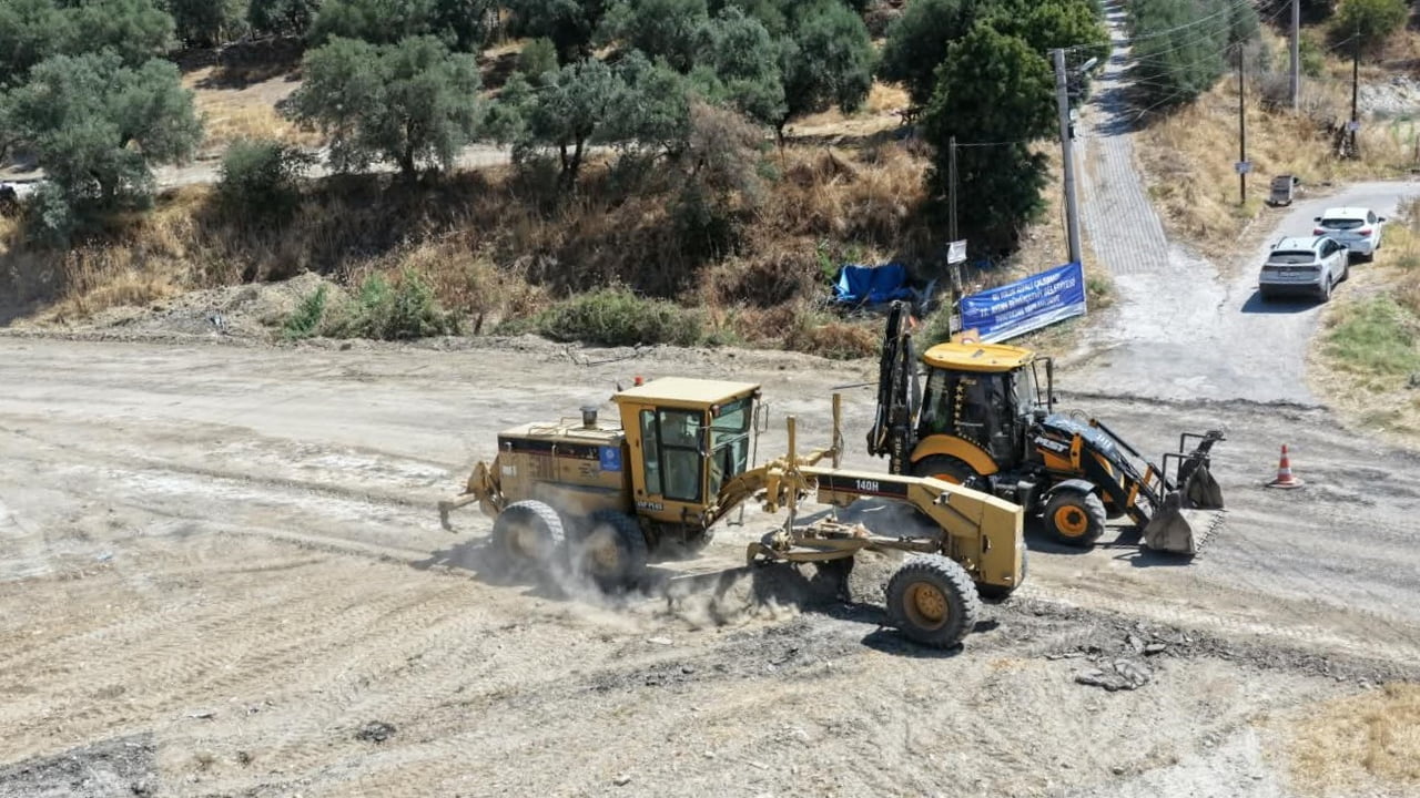 AYDIN BÜYÜKŞEHİR’DEN İNCİRLİOVA’DA ULAŞIM YATIRIMI