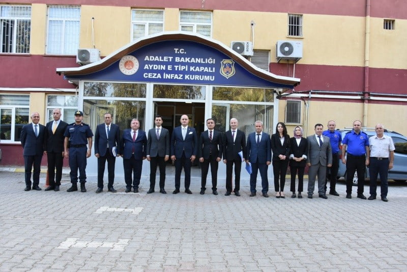 AYDIN CUMHURİYET BAŞSAVCISI UYGUR KAAN ARISOY, AYDIN E TİPİ KAPALI CEZA İNFAZ KURUMU’NU ZİYARET...