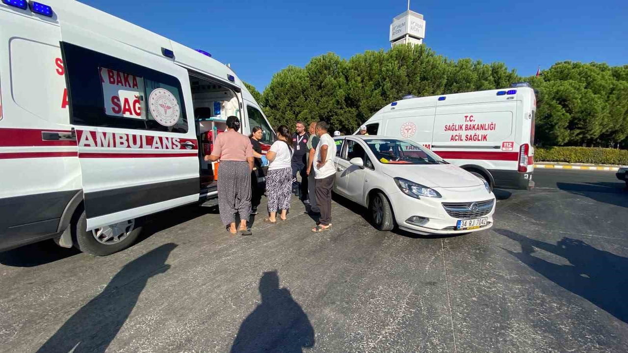 AYDIN’DA TRAFİK KAZASI: 2 YARALI
