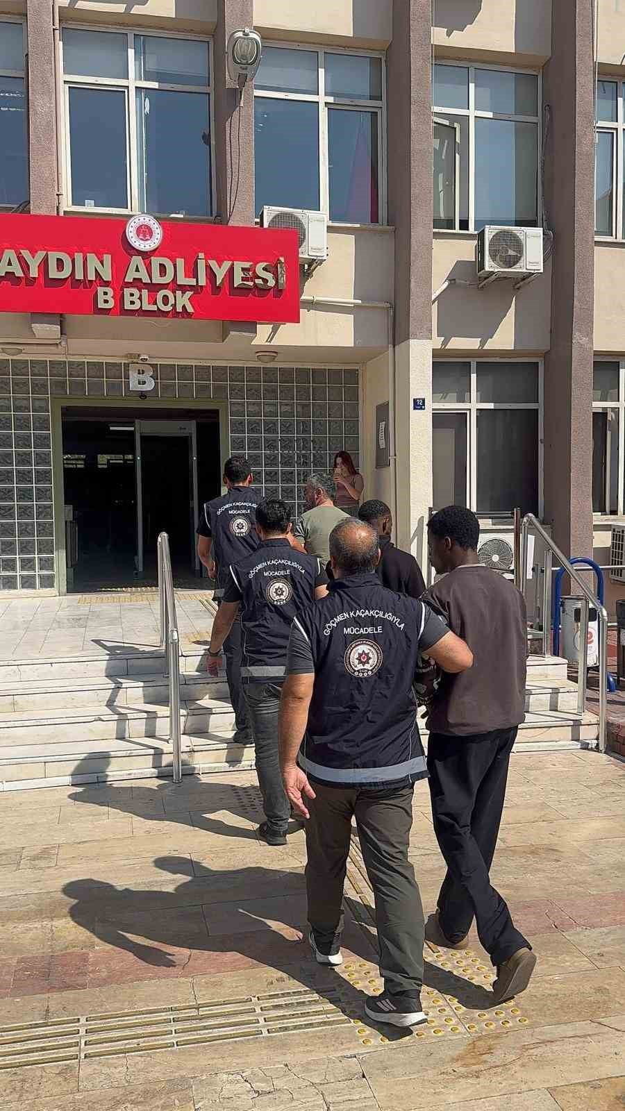 AYDIN’IN EFELER İLÇESİNDE GÖÇMEN KAÇAKÇILIĞININ ÖNLENMESİNE YÖNELİK GERÇEKLEŞTİRİLEN ÇALIŞMADA...