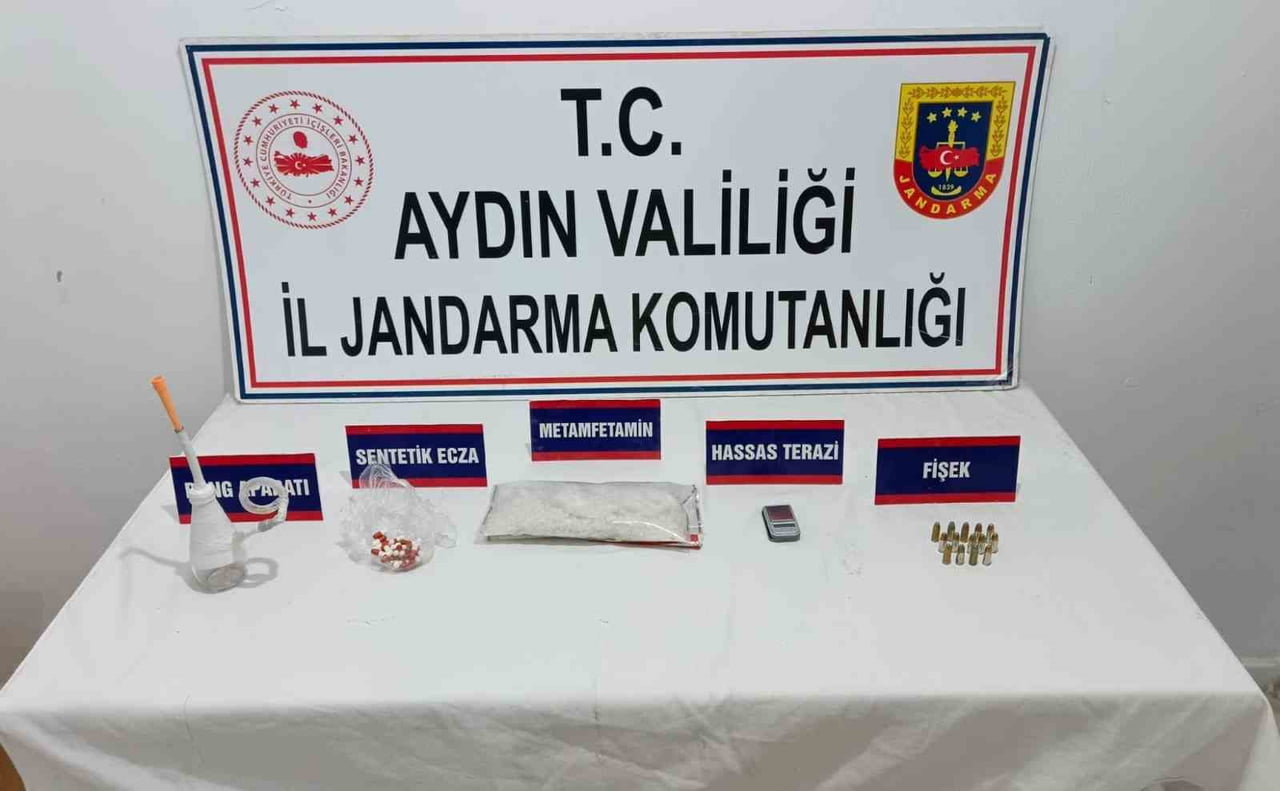 AYDIN’IN KUŞADASI İLÇESİNDE JANDARMA EKİPLERİNCE UYUŞTURUCU MADDE İMAL VE TİCARETİNE YÖNELİK...
